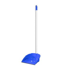 Paletta con manico lungo in plastica blu per la pulizia di pavimenti e detriti - Product Image 1