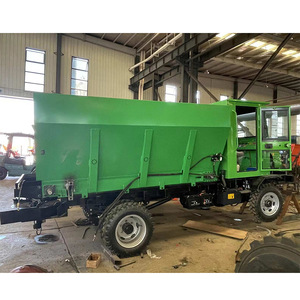 Épandeur d'engrais monté sur tracteur, 8 mètres cubes, épandeur d'engrais granulaire, épandeur d'engrais multifonction - Product Image 4