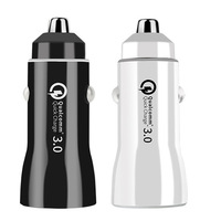 Chargeur de voiture pliable PD QC3.0 20W USB Type-C à charge rapide avec entrée 5V/3A pour téléphone portable, ordinateur portable, montre connectée et écouteurs