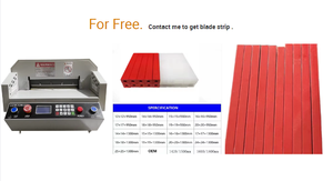 قاطعة ورق كهربائية منزلية صغيرة عالية الجودة DB-330S لقطع البطاقات بطول 330 مم - Product Image 2