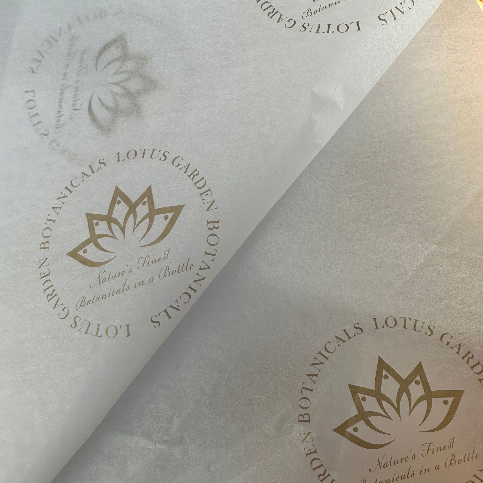 Custom Printed Logo Gift Wrapping Paper Clothing Tissue Paper