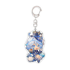 Porte-clés en acrylique Genshin Impact Furina Arlecchino, breloques suspendues, décorations de sac, merchandising de jeu et d'anime, cadeau pour les fêtes et les événements - Product Image 3