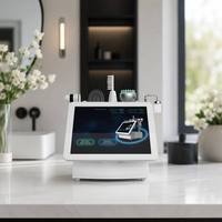 Appareil de massage et d'analyse du cuir chevelu haute fréquence, peigne de soin capillaire, machine de test du cuir chevelu à écran tactile WiFi pour usage en salon (prises EU/IT/ZA)
