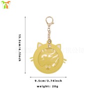Vente en gros usine : Étui de présentation et de protection pour badges à thème chat mignon, pour articles d'anime, pochette de rangement pour badges et porte-clés