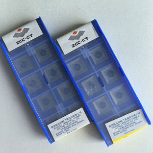 Insertos de Carburo CNC con Recubrimiento PCD SEET120308PER-PR YBG202 Zcc, Herramientas de Torneado Externo 100% Originales OEM para Tornos CNC de China - Product Image 5