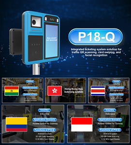 Validateur de bus intelligent avec terminal de paiement Android NFC et code QR pour la collecte des <span class=keywords><strong>tarifs</strong></span> AFC des transports publics P18-Q - Product Image 6