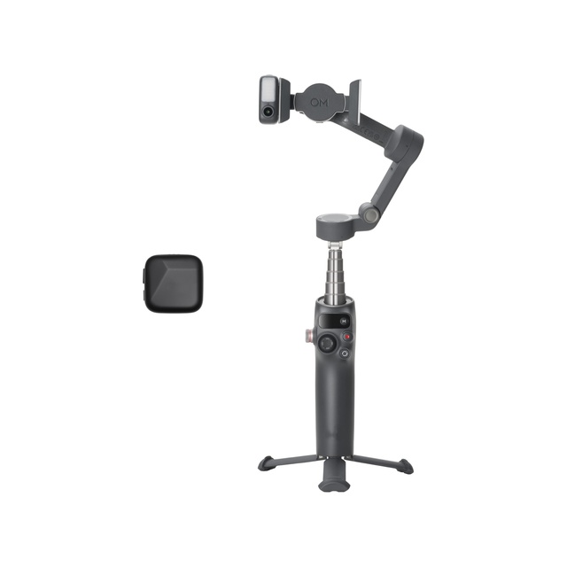 Osmo Mobile 8 Vlog Combo Smartphone Gimbal with Mic Mini Wireless Transmitter Black
