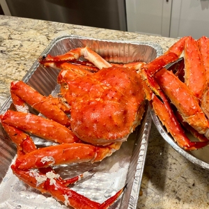 Cua hoàng đế đông lạnh nguyên con, hải sản cao cấp, cua hoàng đế tự nhiên, kích thước lớn, cung cấp cho nhà hàng - Product Image 1
