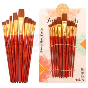 Кисть для рисования синтетическая, набор художественных кистей для рисования, оптовая продажа, товары для школы и искусства - Product Image 2