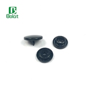 Boutons-pression ronds en plastique T5 pour accessoires de sac de bricolage Attache à bouton rapide pour vêtements et artisanat pour bavoirs et autres projets