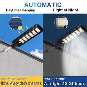 Luz Solar LED de Calle Industrial de Alto Brillo 100W 200W 300W Impermeable IP65 para Filipinas - Product Image 2
