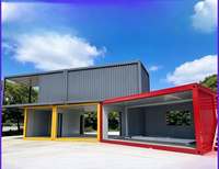 Conteneur de bureau mobile personnalisé à montage facile, système de maison préfabriquée de luxe pour la Nouvelle-Zélande