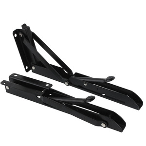 K Fold Bracket Wall Mounted Shelf Support <b>Frame</b> Ironwork Painting Durable Modern Simple Design - Product Image 1