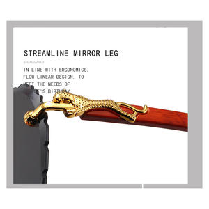 Occhiali da sole donna alla moda a forma di cuore con UV400 di alta qualità occhiali di lusso Logo personalizzato all'ingrosso per 2024 - Product Image 5