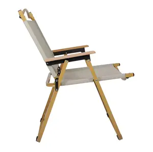 Silla de camping más vendida, silla de jardín, silla plegable de Material de aluminio reforzado para Picnic