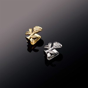 Factory Wholesale 14K Gold Rose <strong>Teeth</strong> Grills Hip Hop Style Brass Plated Body <strong>Jewelry</strong> for Engagement Party Gift - Product Image 4