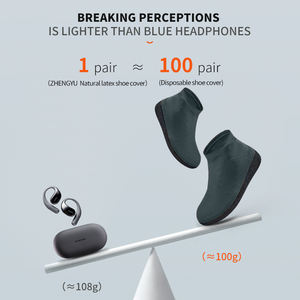 <span class=keywords><strong>Scarpe</strong></span> comode in lattice impermeabili e impermeabili <span class=keywords><strong>antipioggia</strong></span> antiscivolo stivali da pioggia in Spandex resistenti all'usura per i giorni di pioggia - Product Image 2