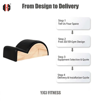 Correcteur de colonne vertébrale en bois d'érable de haute qualité, personnalisé et professionnel, pour studio de Pilates, certifié CE, YJCJ FITNESS