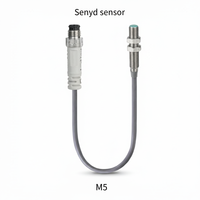 Capteur de proximité inductif cylindrique M5 6,5 mm M8 M12 M18 M30 NPN PNP NO NC 10-30 VCC Détection de métal Connexion par câble