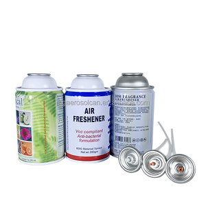 Vente chaude 2024, <span class=keywords><strong>prix</strong></span> d'usine, boîtes aérosols en fer blanc vides, 65x100mm, 250ml, avec impression de logo, type à encolure, pour vaporisateur d'assainisseur d'air - Product Image 2