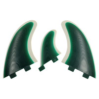 Aileron de planche de surf UPSURF Double Tabs en fibre de verre MR Twin Fin/Tri Fin