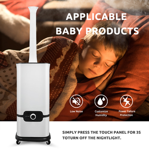 Humidificateurs d'air à ultrasons de grande capacité pour chauffage électrique chaud et froid à vapeur Big Home Fool Stand Mist - Product Image 6