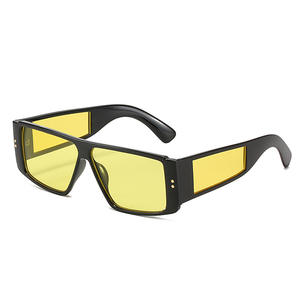 Rectangle chaud coupe-vent carré lunettes de soleil UV400 personnalisé pare-soleil sport côté boucliers lunettes de soleil - Product Image 4