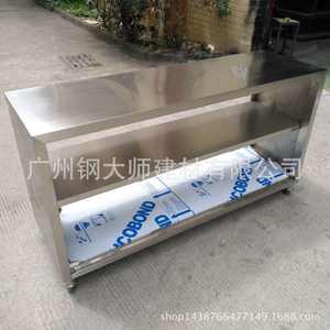 Personnalisé épaissi 304 en acier inoxydable Double couche établi cuisine commerciale en acier Fabrication armoire d'exploitation cuisine - Product Image 6