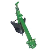 Arado Cosechador de Cacahuetes para Motocultor, Accesorio de Cosecha de 6.5 KG con Rejilla de Cribado y Profundidad Ajustable para Cultivos de Raíz en Pequeñas Granjas