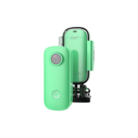 SJCAM C100 + Mini corps portable WiFi caméra d'action magnétique APP contrôle sous-marin petite caméra Vlog avec Kits de montage carte SD