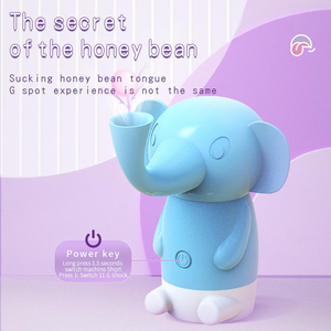 Olifant Vibrator Tong Likken En Zuigen Vibrerend Seksspeeltje Vrouwelijk Masturbatieapparaat Volwassen Product Flirten Seksspeeltje Orgasme - Product Image 5