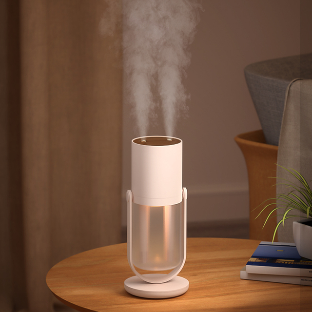 New Wireless Dual Spray Mist Humidifier Multi-mode Rotation Large Capacity Home Office Car Usb Desktop Humidifier