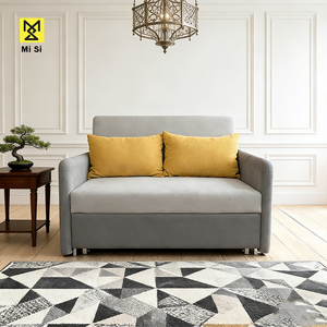 Canapé-lit pliable multifonctionnel minimaliste moderne, incontournable pour les petits salons - Product Image 1