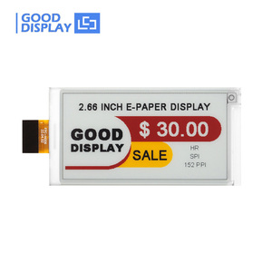 GDEY0266F52H 2.66 Inch Industrial 4-Color E-Paper Module 360x184 SPI Ultra <b>Thin</b> Low Power 12s Refresh E Ink Display - Product Image 1
