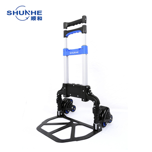 6-Bánh Xe Gấp Xe Đẩy Xách Tay Có Thể Gập Lại Tay Xe Tải Cầu Thang Leo Lên Xe Đẩy Leo Lên Cầu Thang Giỏ Hàng Với Bungee Dây - Product Image 4