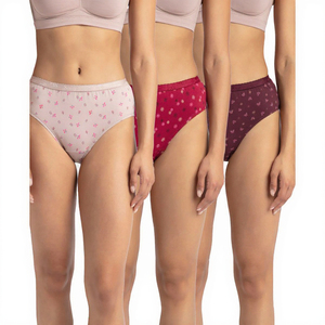 Braguitas de Algodón Tejido para Mujer, Transpirables, Sin Costuras, de Tiro Medio, Ropa Interior Diaria, Tallas M-5XL, Cómodas, Suaves e Íntimas - Product Image 2