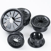 32mm,35mm,38mm,40mm ,45mm,50mm,60mm,70mm,75mm blanc noir gris couleur grande taille bouchons de trou en plastique