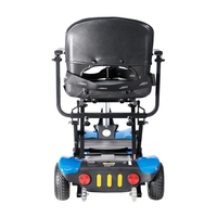 Scooter électrique pliable léger pour personnes handicapées, vente chaude, FDB01, pliage automatique, scooter de mobilité à 4 roues pour adultes
