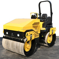 Prix du rouleau compresseur routier de chantier, mini rouleau compresseur de 2 tonnes