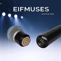 Microphone sans fil de qualité professionnelle, nouveau produit SLXD4D+ avec Beta58A