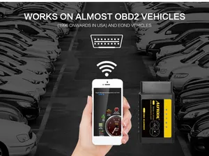 Autool-lector de códigos A2 ELM 327 V1.5, lector de códigos <span class=keywords><strong>OBDII</strong></span> automático para Android, iOS, Win, Iphones, 25k80, OBD2, Wifi, Bluetooth, escáner de diagnóstico - Product Image 5