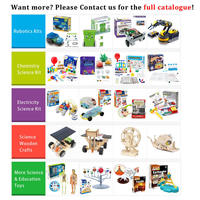 Kit de puzzle en bois pour chien robot DIY, jouet STEM Montessori pour enfants, modèle 3D, expérience scientifique, projet de construction, idée cadeau