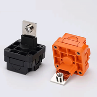 Connecteur ESS 400A 350A 250A Bidirectionnel, Tête de borne carrée, Adaptateur de stockage d'énergie pour pack de batteries, Barre en cuivre pur, ABS IP67