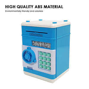 공장 도매 <span class=keywords><strong>ATM</strong></span> 암호 돈 상자 어린이를위한 전자 은행 안전 돈 상자 - Product Image 5