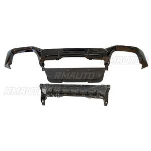 Diffuseur de pare-chocs arrière noir brillant pour BMW X4 G02 2022+ - Accessoire de modification automobile - Product Image 3