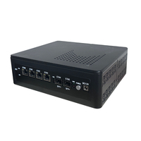 Industrial 1Gb Puerto de tarjeta Sim Wifi X86 Ventilador Itx 15W 10G 16 32 Gb Ram Ddr4 Intel Core I3 I7 12Th 1245U 13Th Gen Mini Pc Sfp I5