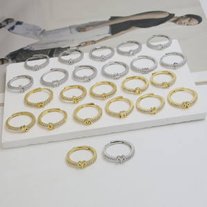 2024 femmes 12 anneaux ouverts du zodiaque pour femme mode bijoux mariage Couples mignon dames couleur or métal bélier <span class=keywords><strong>taureau</strong></span> anneau - Product Image 3