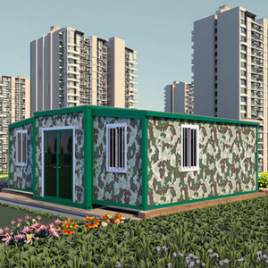 Maison conteneur de camping moderne et luxueuse, pliable et extensible, avec panneaux sandwich respirants, pour chambre et salon, 40 pieds et 20 pieds - Product Image 3