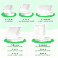 Boîtes à emporter en plastique PP de qualité supérieure pour la restauration rapide, livraison de nourriture, contenants jetables rapides