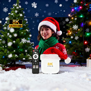 Weihnachts-Sonderpreise 8K TV-Box <span class=keywords><strong>Android</strong></span> 14 H96 Max M2 PLUS Quad-Core RK3528 Dual-WiFi Media Player 8K Streaming Internet-Box - Product Image 1